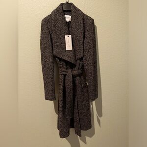Cole Haan wool trench coat